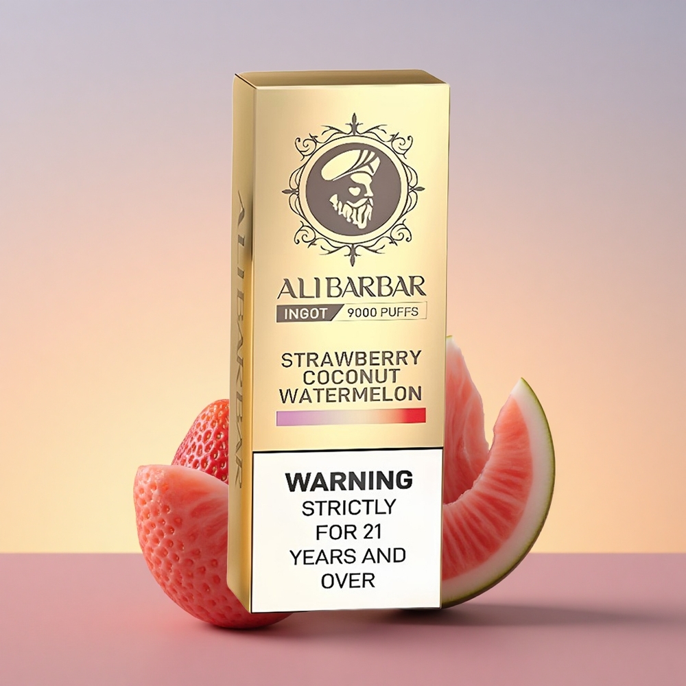 Alibarbar Ingot 9000 Puffs Jagoda Kokos Lubenica 22ml 2350mAh