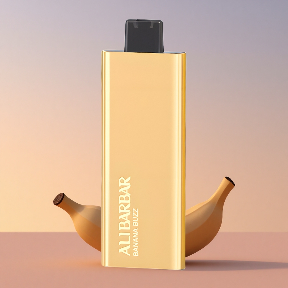 Alibarbar Pandora 7000 Puffs Banana Bzz 17ml 1.0 Ohm