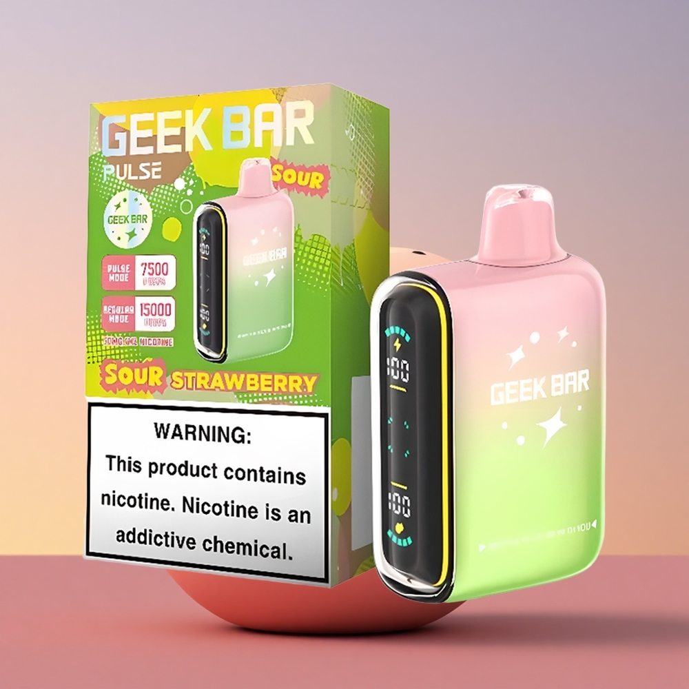 GEEK BAR Pulse 15000 Puffs Kislo Izdaja z 16ML in 5% Nikotina