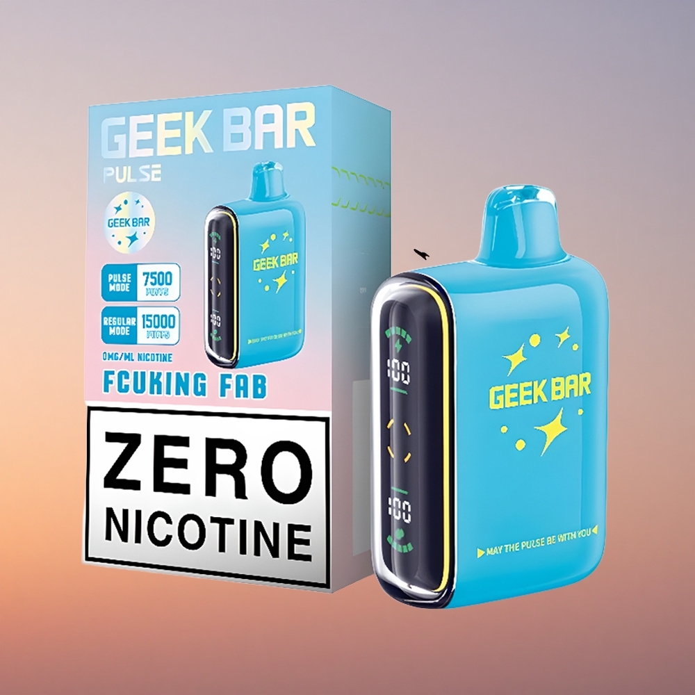GEEK BAR Pulse 15000 Puffs Nič Nikotina 16ML Zračni Tok