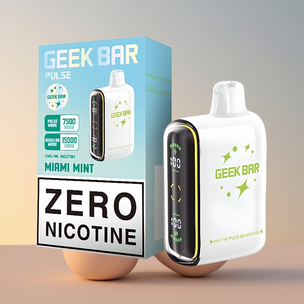 GEEK BAR Pulse 15000 Puffs Nič Nikotina 16ML Zračni Tok