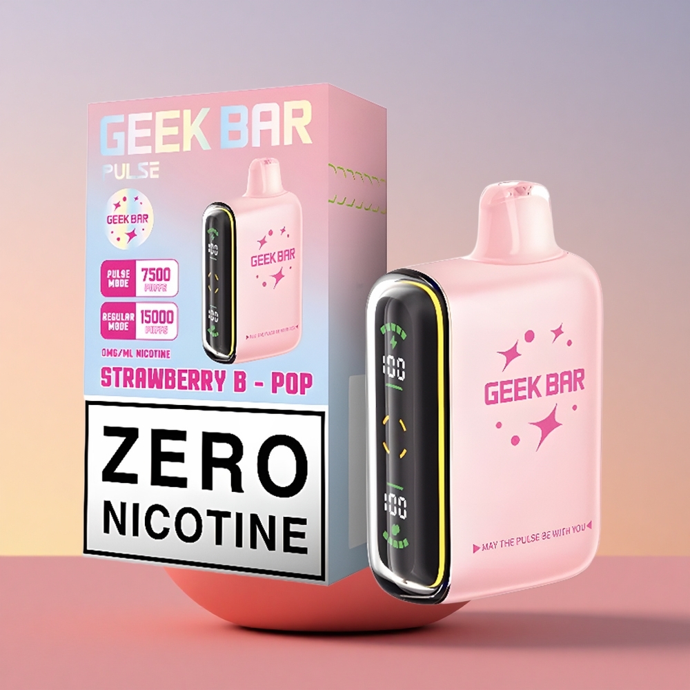 GEEK BAR Pulse 15000 Puffs Nič Nikotina 16ML Zračni Tok
