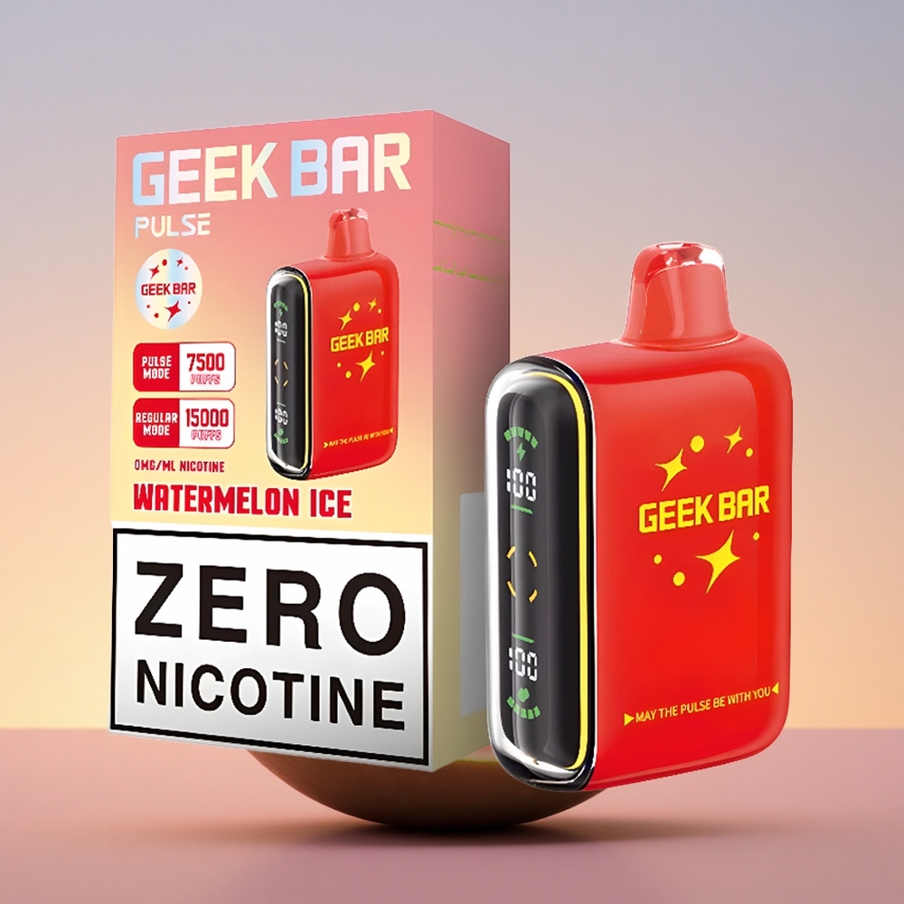 GEEK BAR Pulse 15000 Puffs Nič Nikotina 16ML Zračni Tok