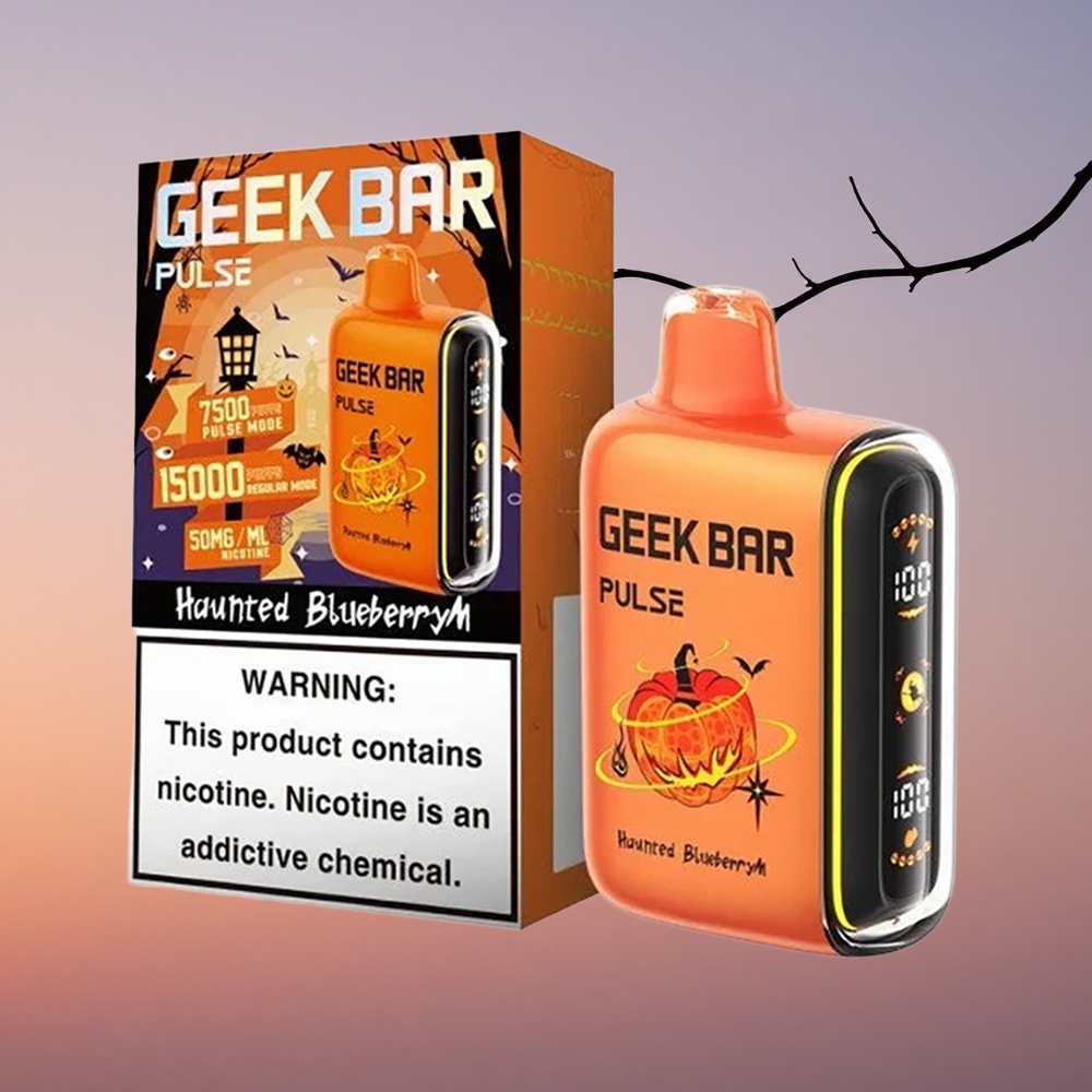 GEEK BAR Pulse 15000 Puffs Noč čarovnic Izdaja z 16ML in 5% nikotina