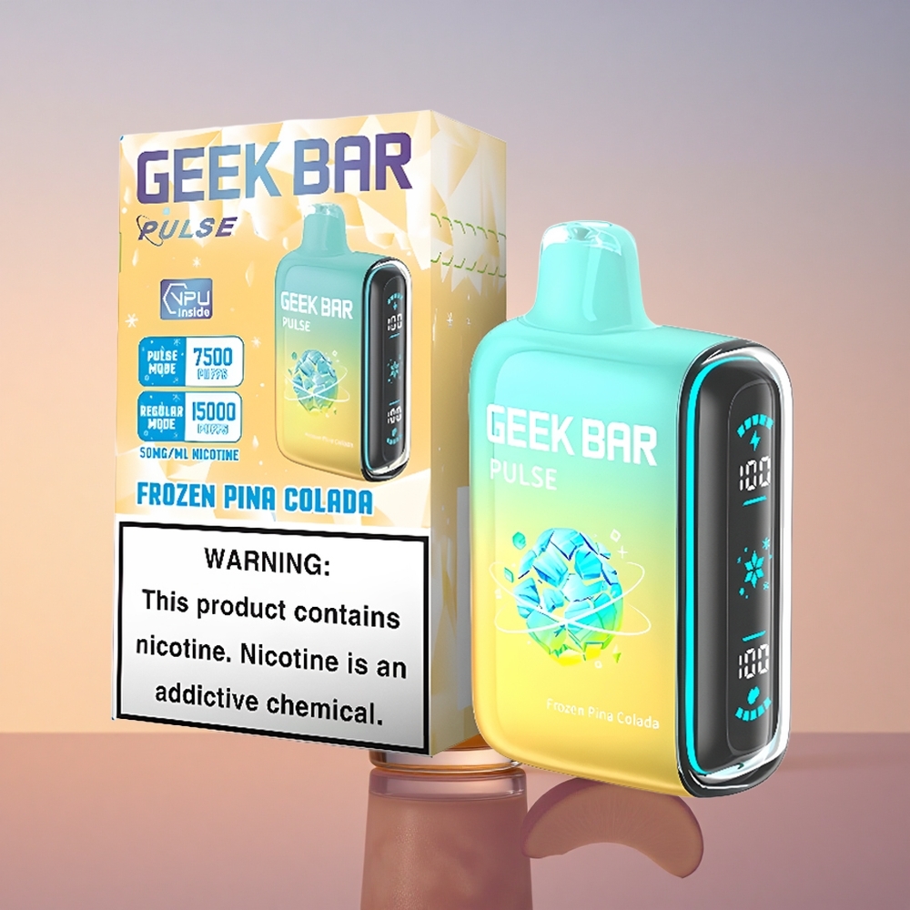 GEEK BAR Pulse 15000 Puffs Zmrzljena Izdaja 16ML 5% USB Type-C