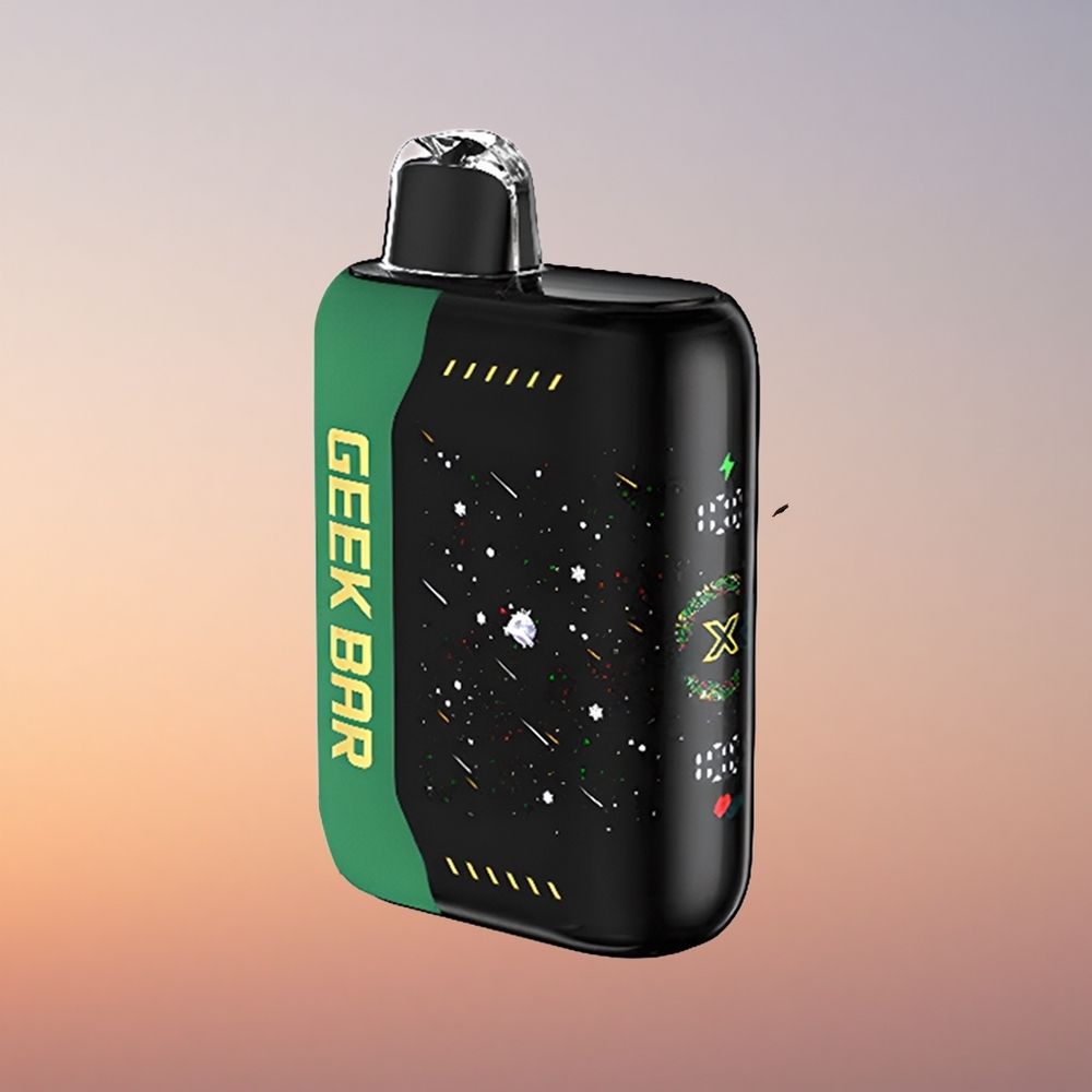 GEEK BAR Pulse X 25000 Puffs Božična Različica z 18mL E-Tekočino in Dual Mesh Coil