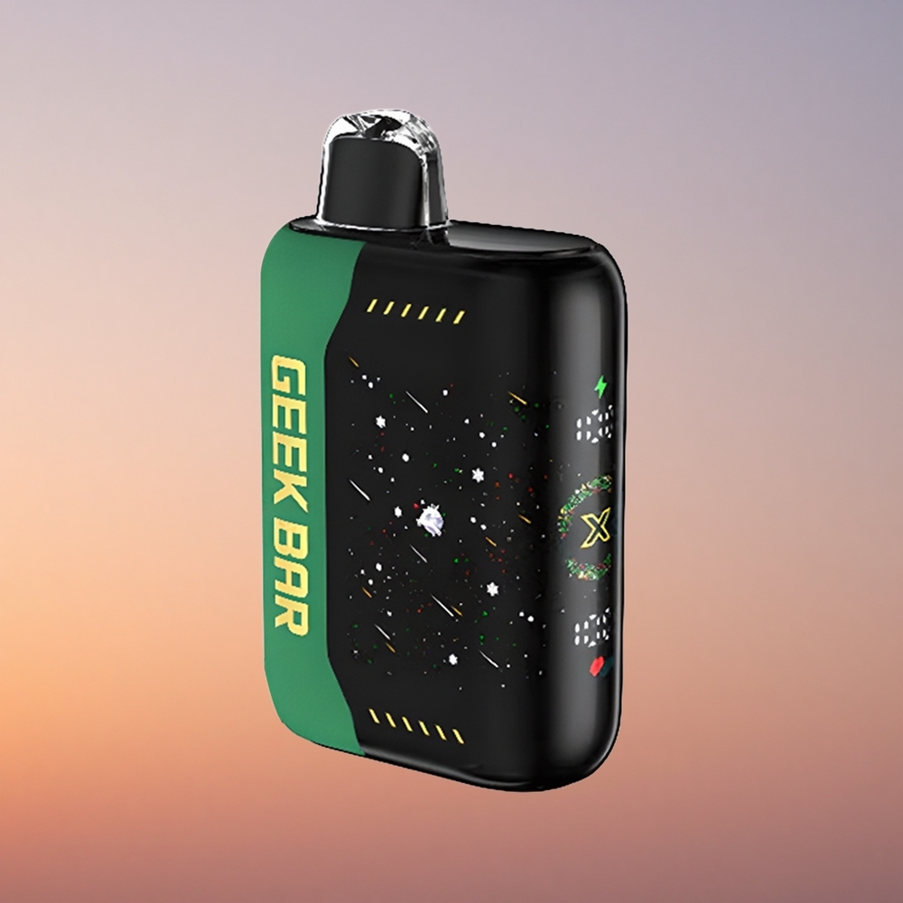 GEEK BAR Pulse X 25000 Puffs Božična Različica z 18mL E-Tekočino in Dual Mesh Coil