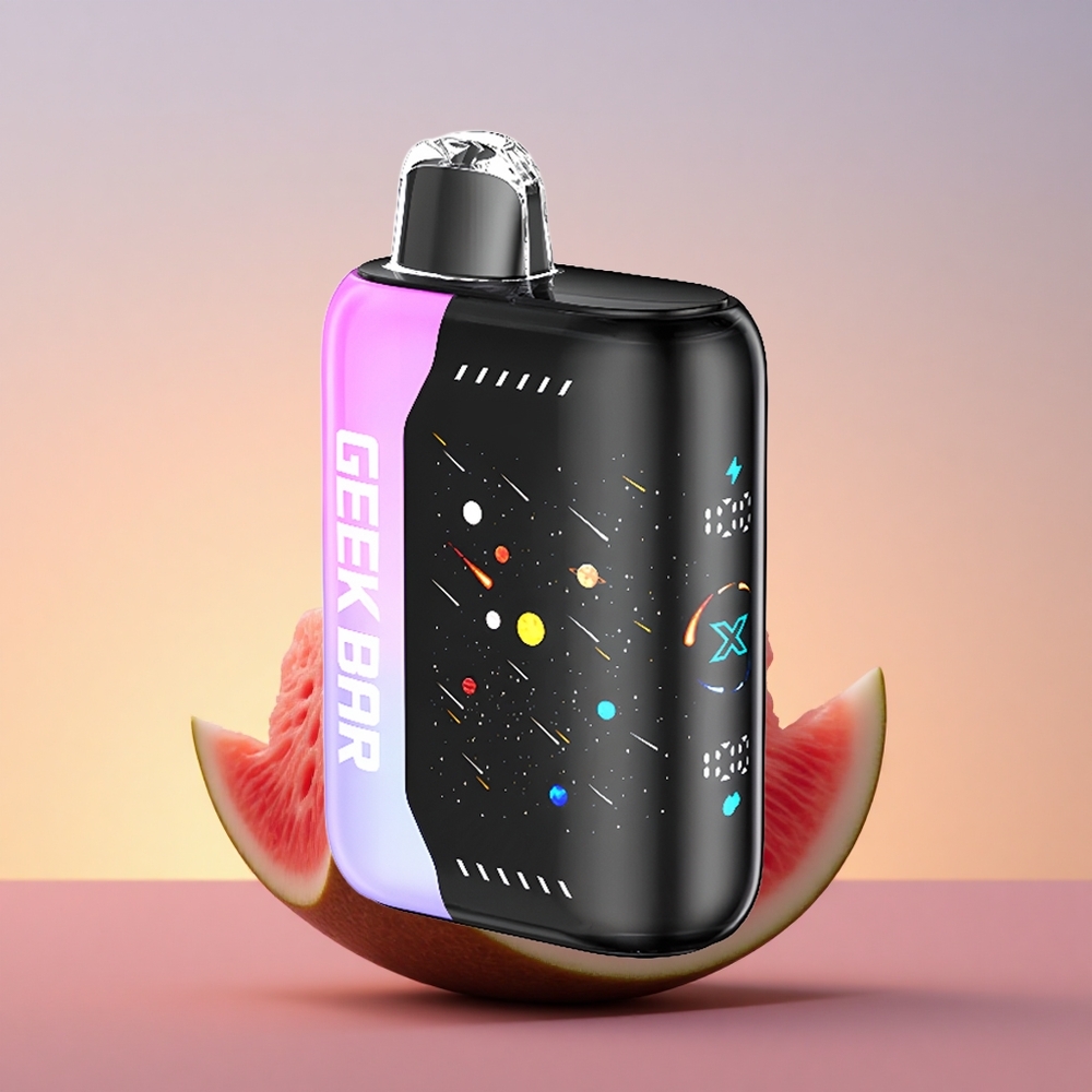 GEEK BAR Pulse X 25000 Puffs Meteor Edicija z Dual Mesh Coil in 3D Ukrivljenim Indikatorskim Zaslonom
