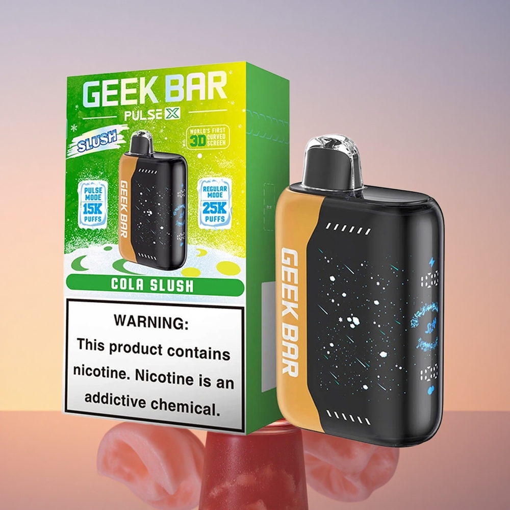 GEEK BAR Pulse X 25000 Puffs Slana Edicija z 18mL in Dual Mesh Coil