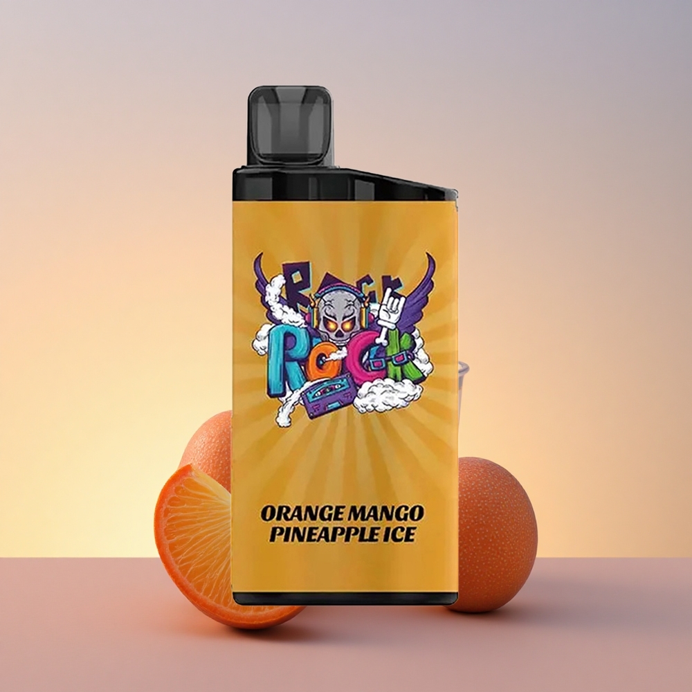 IGET Bar 3500 Puffs Pomaranča Mango Ananas Led 1400 mAh 1.2 Ohm Mesh