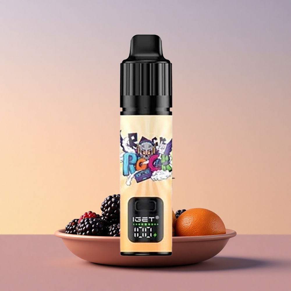 IGET BAR PLUS S3 POD 10000 Puffs Borovnica Ananas Pomaranča 950 mAh 18 ml 1.0 Ohm