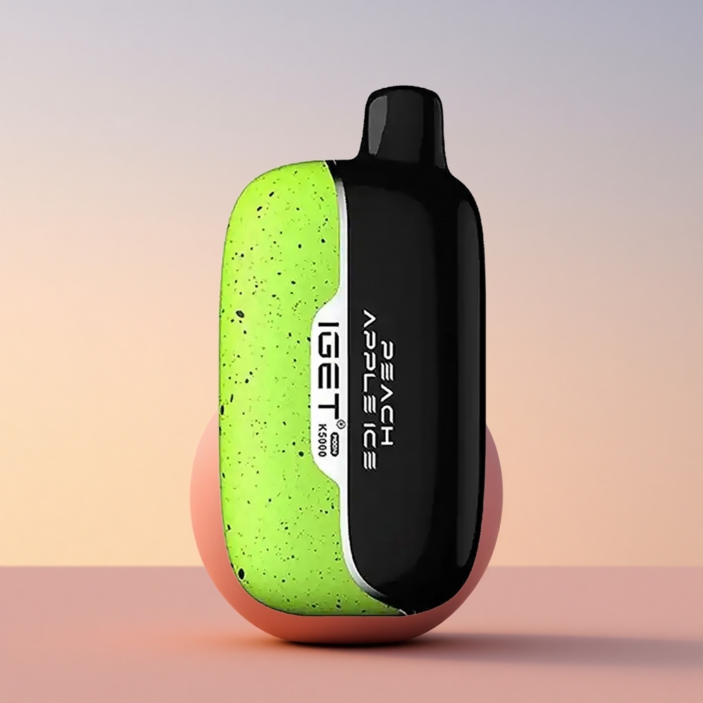 IGET Moon K5000 Puffs Breskva Jabolko 5000 Pufov 1.35 Ohm
