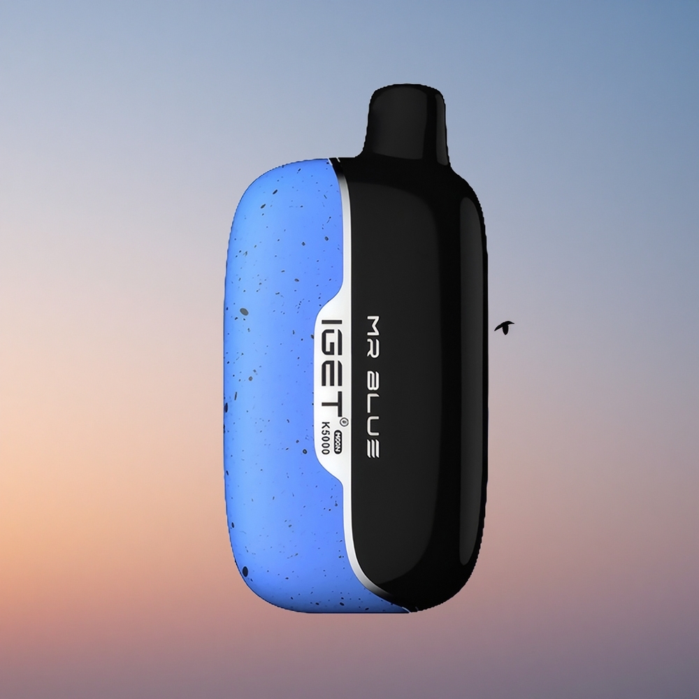 IGET Moon K5000 Puffs Gospod Modri 5000 Pufov 1.35 Ohm