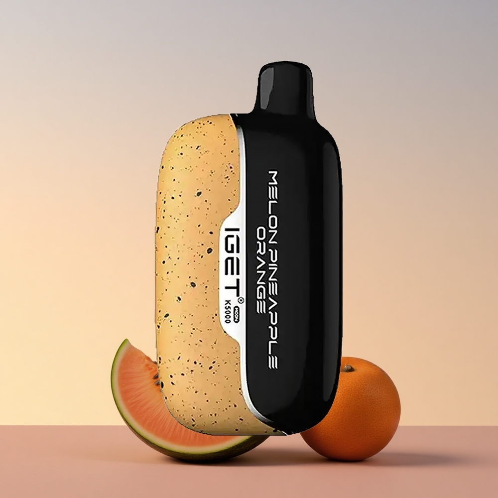 IGET Moon K5000 Puffs Melona Ananas Pomaranča 5000 Pufov 81.5 g