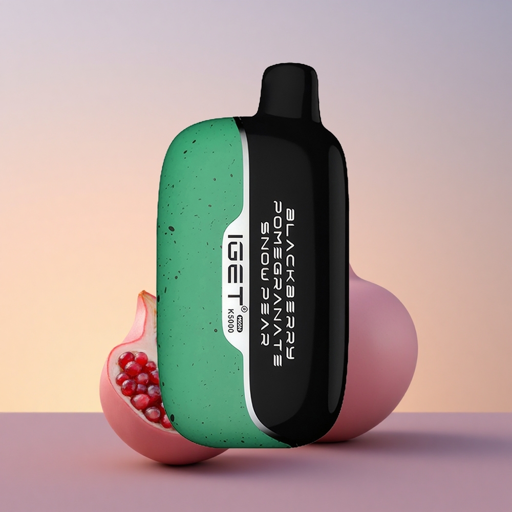 IGET Moon K5000 Puffs Črni robid Pomegranat Snežna hruška 5000 Pufov 81.5 g PC