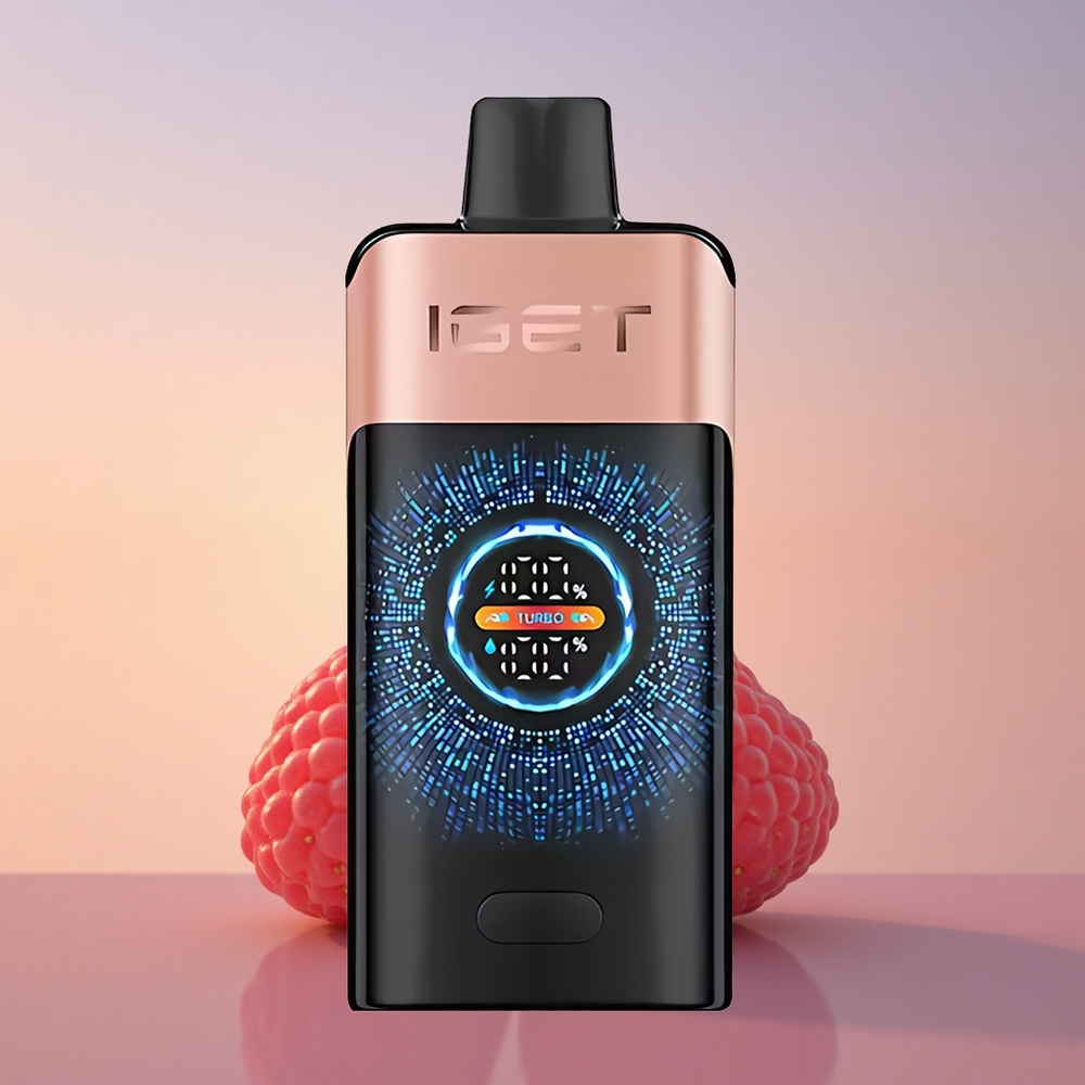 IGET ONE 12000 Puffs Jagoda Malina Dual Mesh 2700 mAh