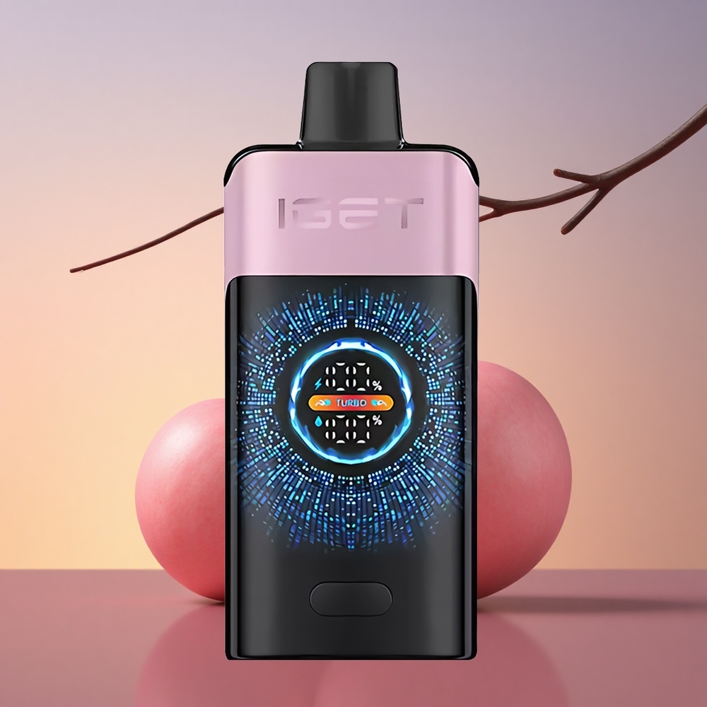 IGET ONE 12000 Puffs Češnja Granat Dual Mesh Ekran