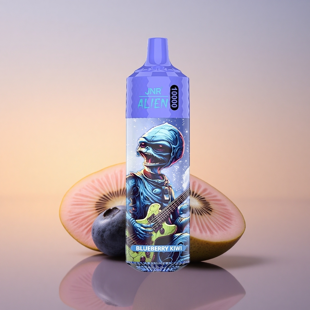 JNR Alien 10000 Borovnica Kivi 850mAh RGB Tipka