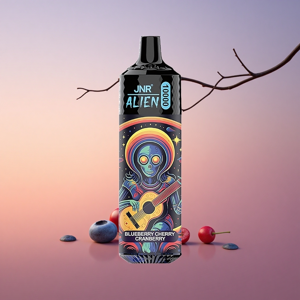 JNR Alien 10000 Borovnica Češnja Brusnica RGB Tip-C Hitro Polnjenje