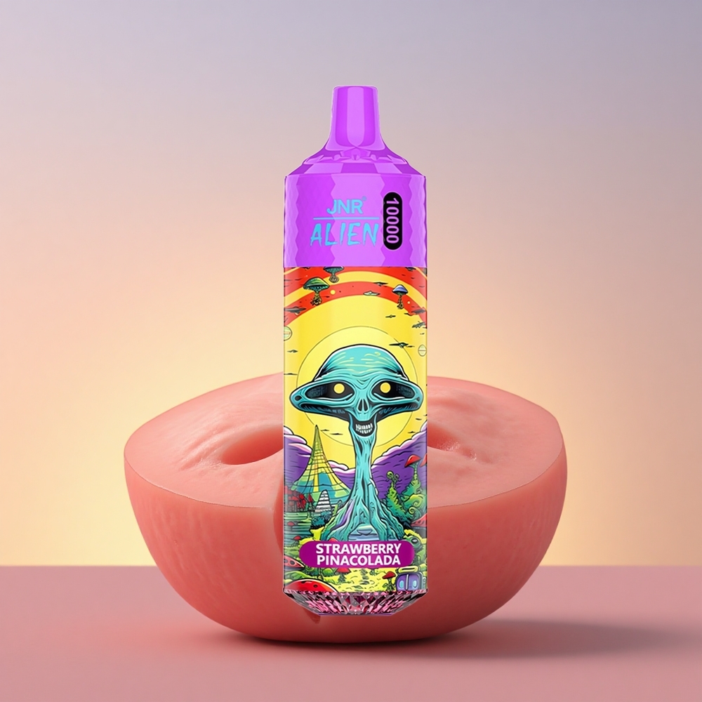 JNR Alien 10000 Jagoda Pina Colada z RGB lučmi in hitrim polnjenjem