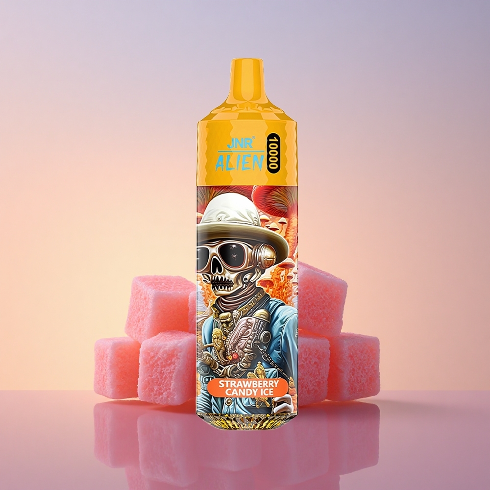 JNR Alien 10000 Jagodni Sladoledni Bonbon z RGB Lučmi in Hitrim Polnjenjem Type-C