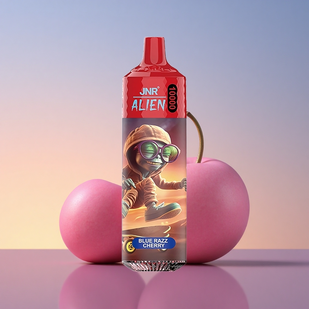JNR Alien 10000 Modra Malina Češnja 850mAh RGB