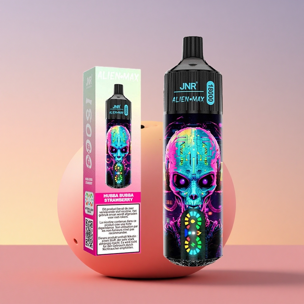 JNR Alien Max 18000 Jagoda Max LED Dvojno Ožičenje 28ml