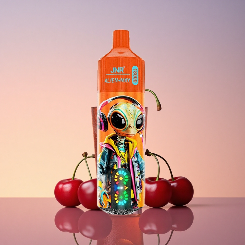 JNR Alien Max 18000 Šampinjonska Češnjeva Kola z Dvojnim Jedrom in Hitrim Polnjenjem Tip-C