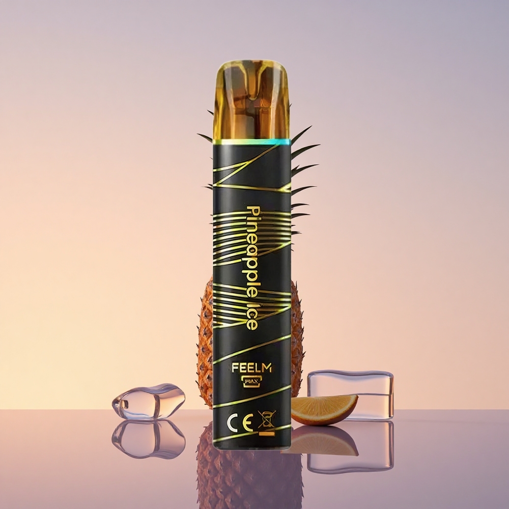 JNR Black&Golden 600+200 Ananasov Led 800 Puff 550mAh 2ml
