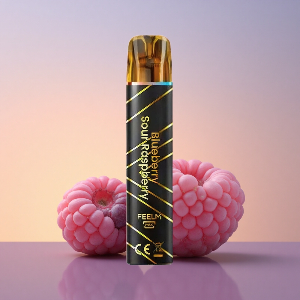JNR Black&Golden 600+200 Borovnično-Kisla Malina 800 Pufov 2ml