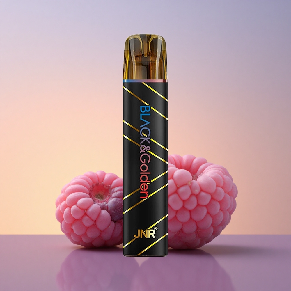 JNR Black&Golden 600+200 Borovnično-Kisla Malina 800 Pufov 2ml