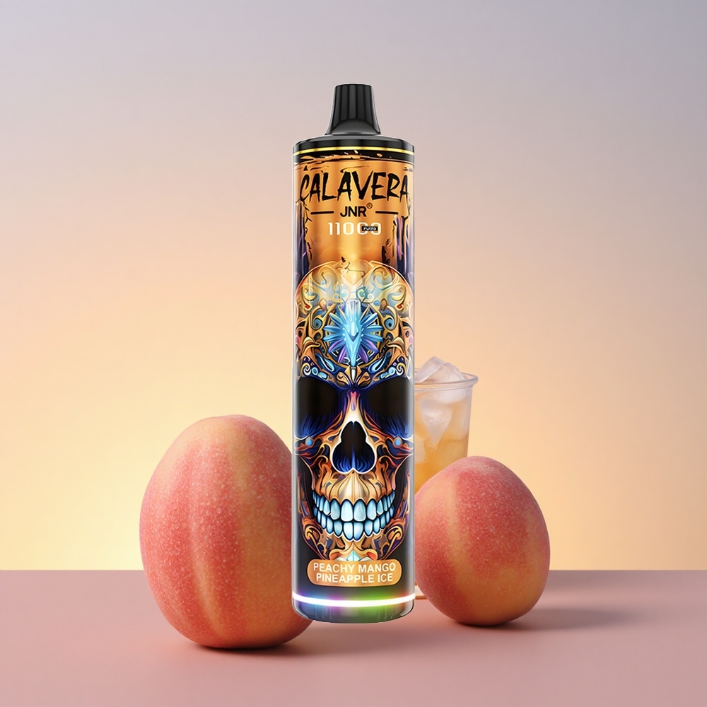 JNR Calavera 11000 Breskva Mango Ananas Led z 850 mAh in 21ml E-tekočine