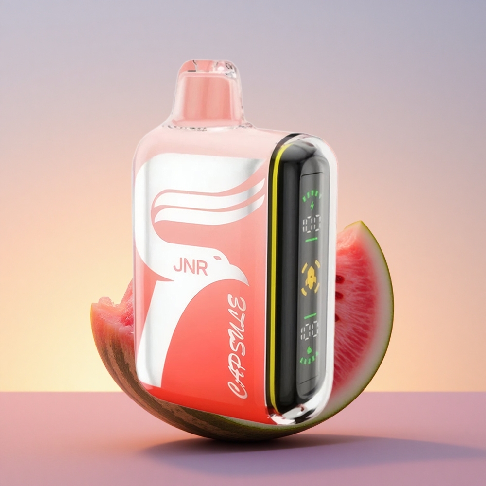 JNR Capsule 15000 Lubenik Brazz Led z Dvojno Mrežno Tuljavo in Hitrim Polnjenjem
