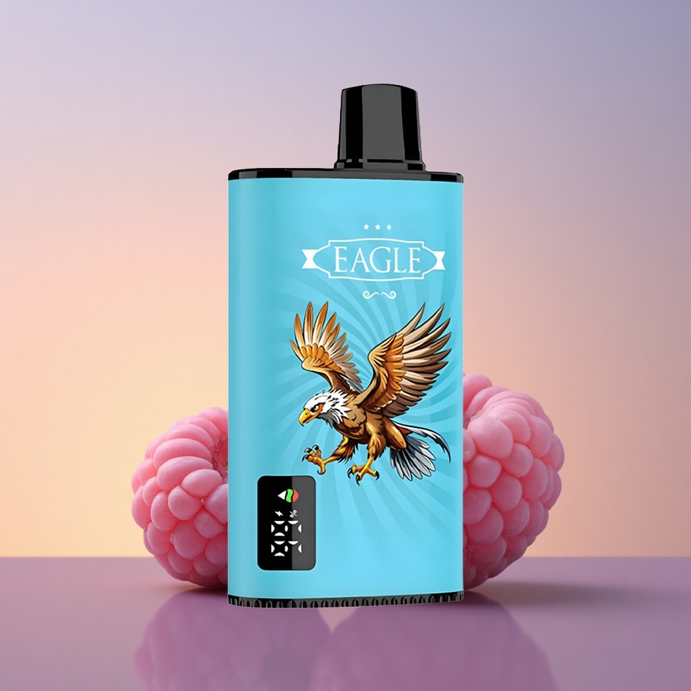 JNR EAGLE Smart 23000 Borovnica Kisla Malina Digitalni Zaslon 1.0ohm Mesh Coil Nastavljiv Pretok Zraka