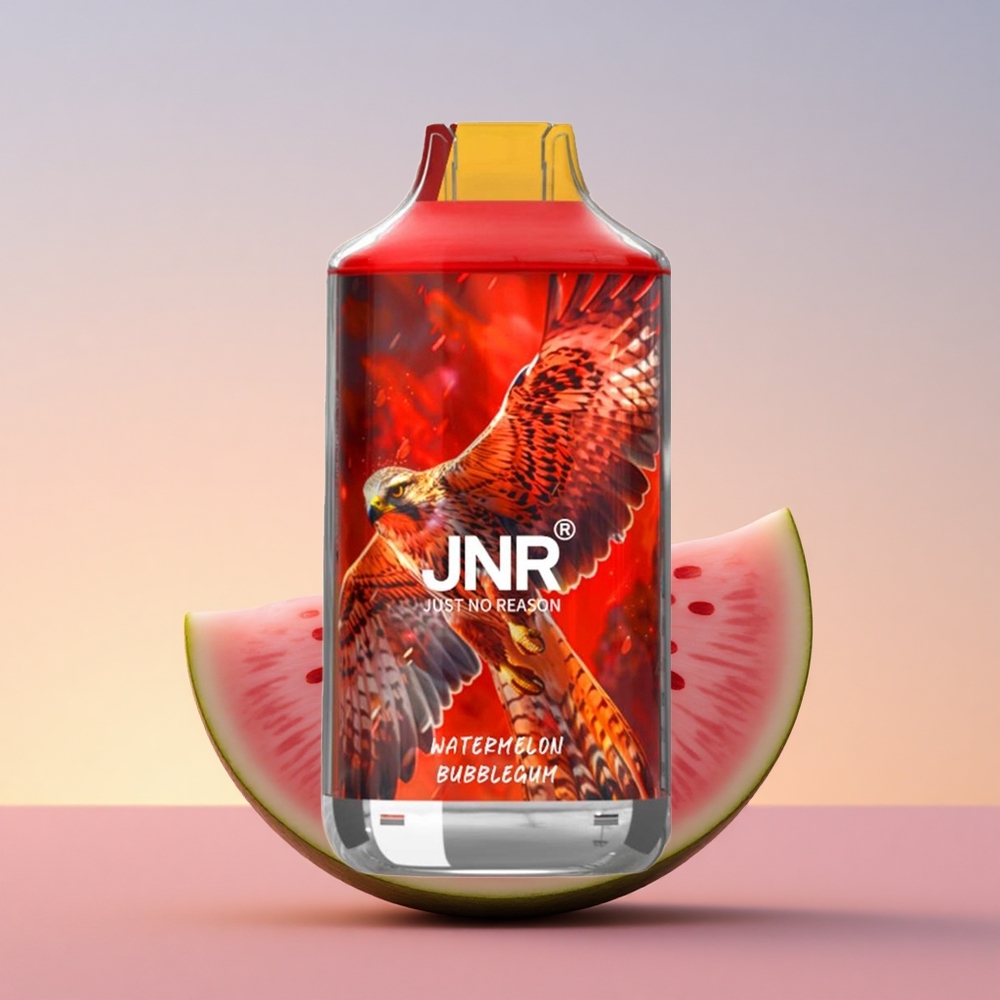 JNR Falcon 16000 Lubenični mehurčki z dvojno mrežasto tuljavo in 22 ml tekočine