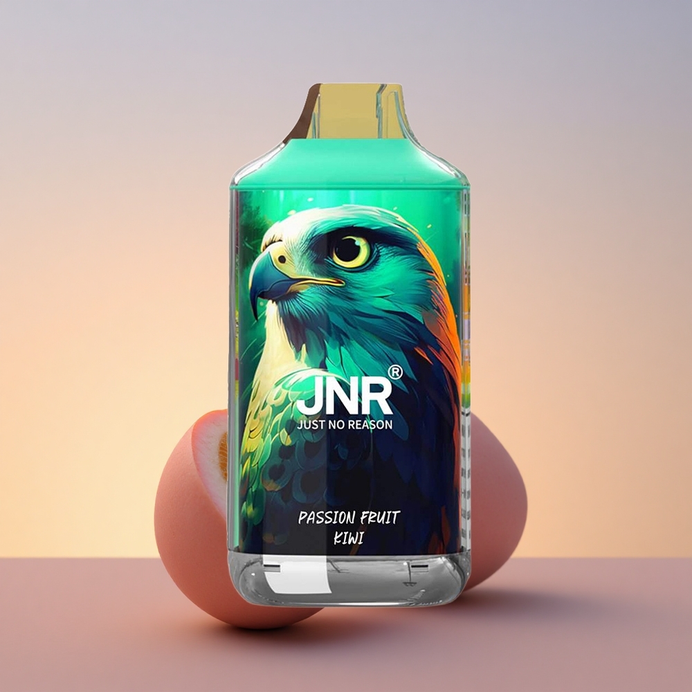 JNR Falcon 16000 Marelični Kivi z Dvojno Mrežno Tuljavo & 22ml E-tekočino