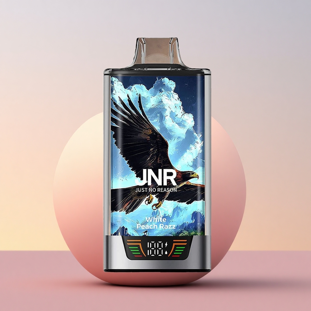 JNR Falcon Pro 28000 Bela Breskva Razz 30ml 950mAh Dual Mesh