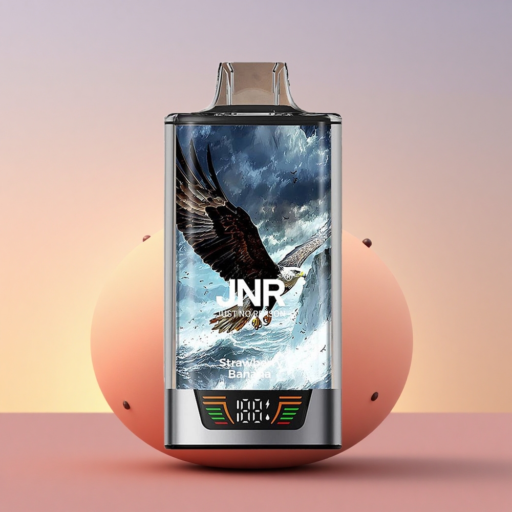JNR Falcon Pro 28000 Jagoda Banana 30ml Dual Mesh USB-C