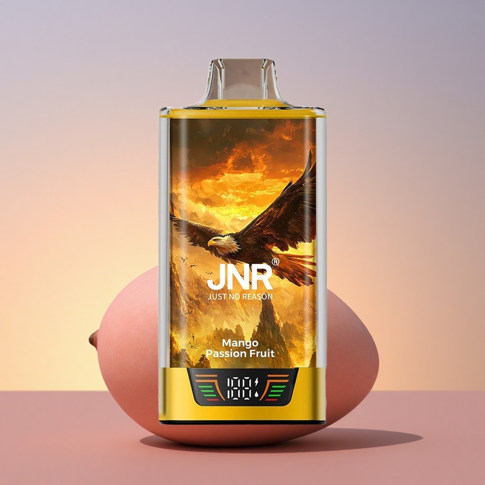 JNR Falcon Pro 28000 Mango Pasijon Sadje z 30ml Prednapolnjeno in Dual Mesh Coil