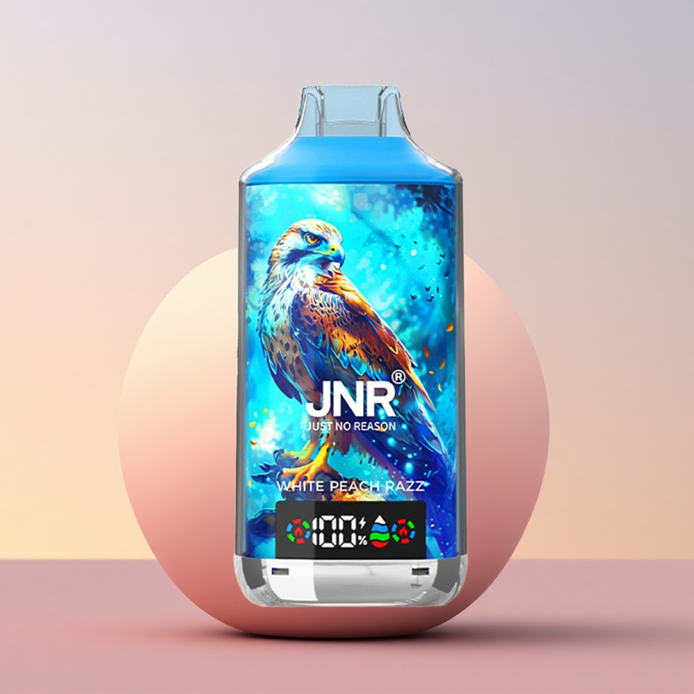 JNR Falcon X 18000 Bela Breskva Malina Dual Mesh 24ml 750mAh Type-C