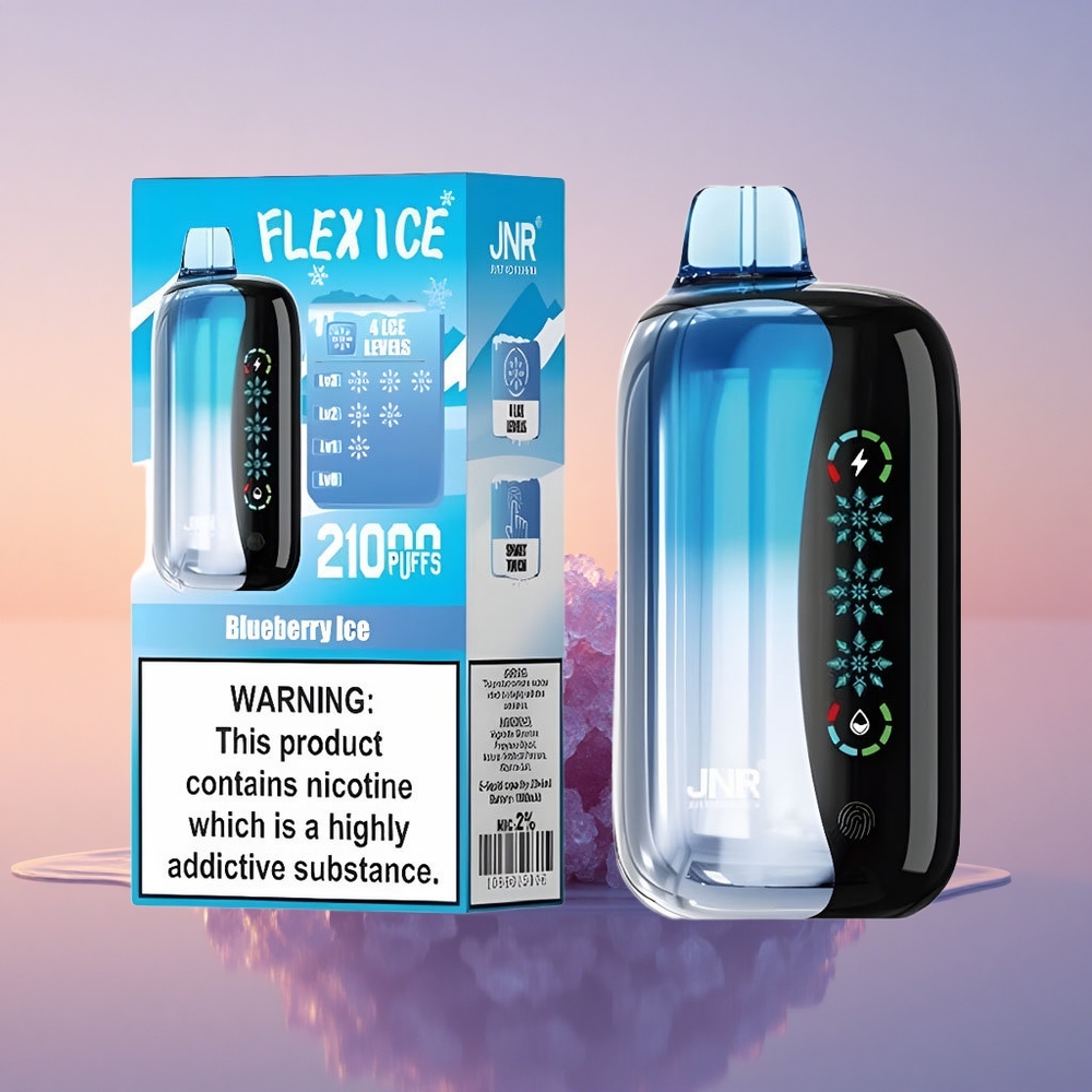 JNR Flex Ice 21000 Borovnični Led z Nastavljivo Močjo in Dvojno Mrežo