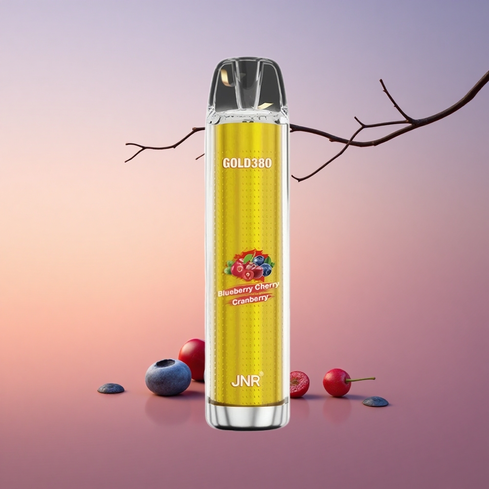 JNR Gold380 6000 Borovičnja Malina Brusnica 6000 Puffov 1500mAh 1.0ohm