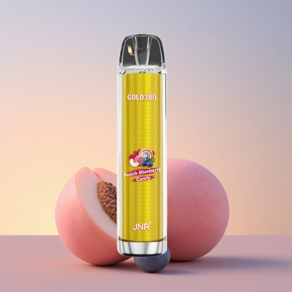 JNR Gold380 6000 Breskva Borovnica 6000 Puffov 1500mAh 1.0ohm