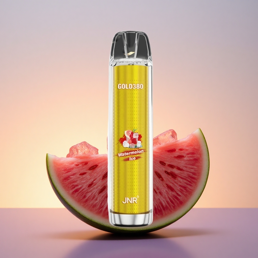 JNR Gold380 6000 Lubenični Led z 6000 Puffi, 1500mAh, 1.0ohm Mrežasta Tuljava