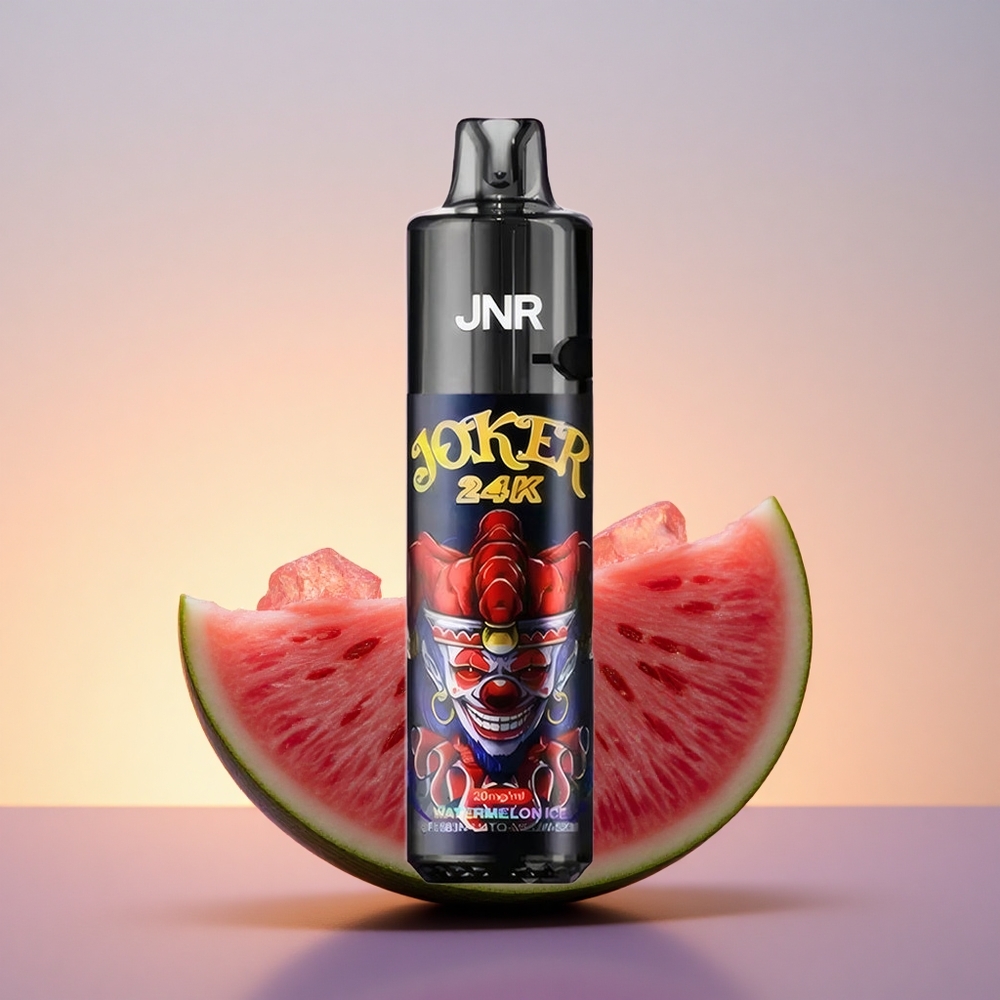 JNR Joker 24K Lubenikova Led z Vidnimi Nivoji E-tekočine in 2% Nikotina