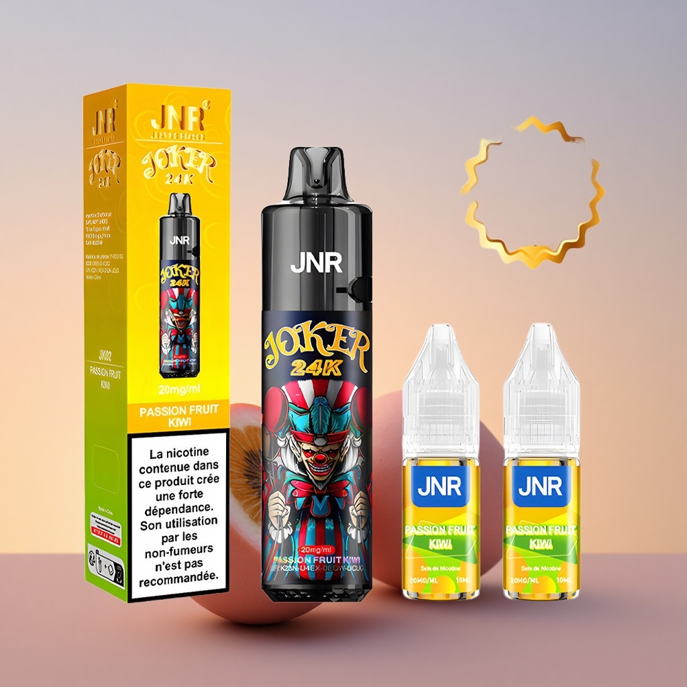 JNR Joker 24K Marakuya Kivi 2% Nikotin 800mAh Vidne Ravni E-tekočine