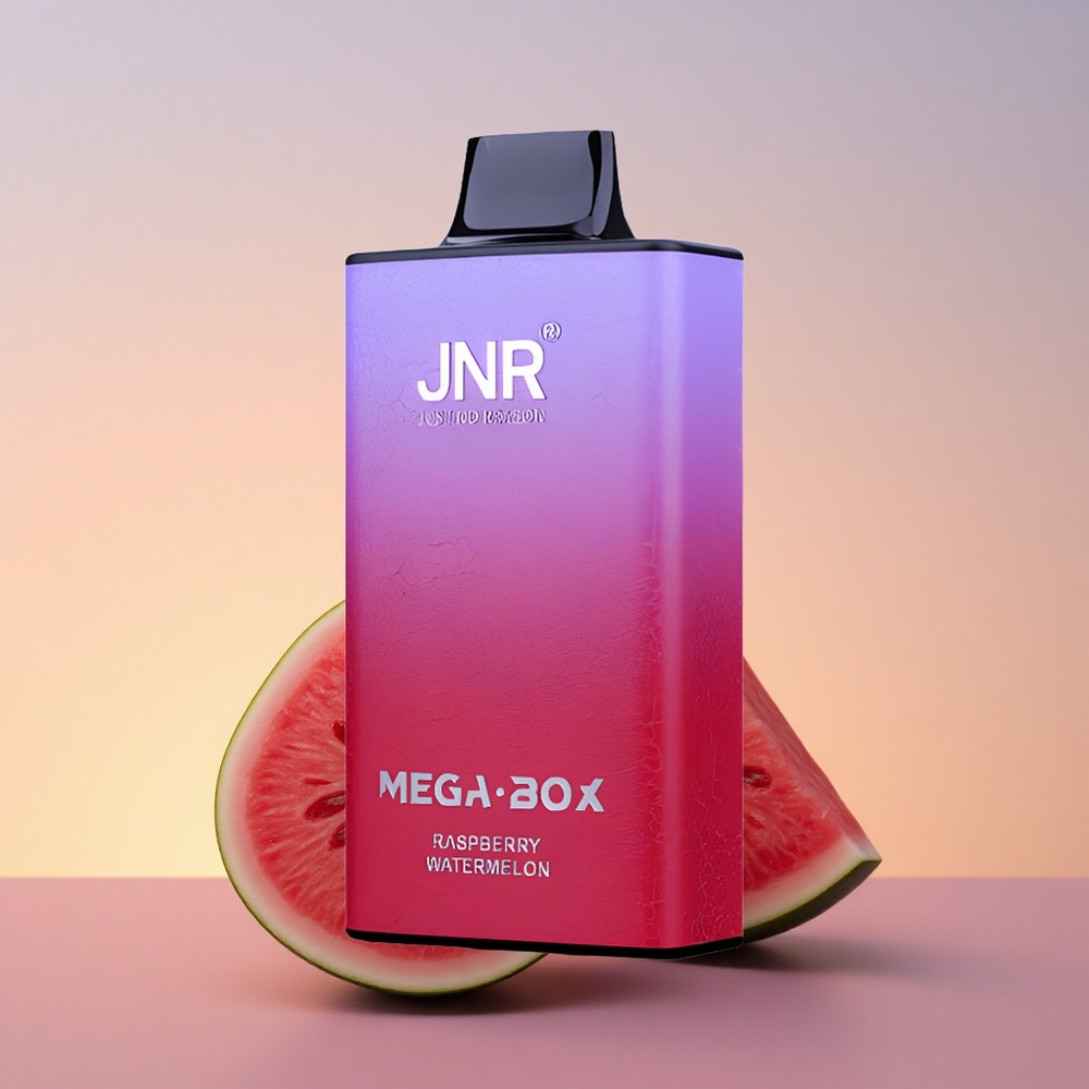 JNR Mega Box 25000 Malinovka Lubenica 30ml Dual Mesh