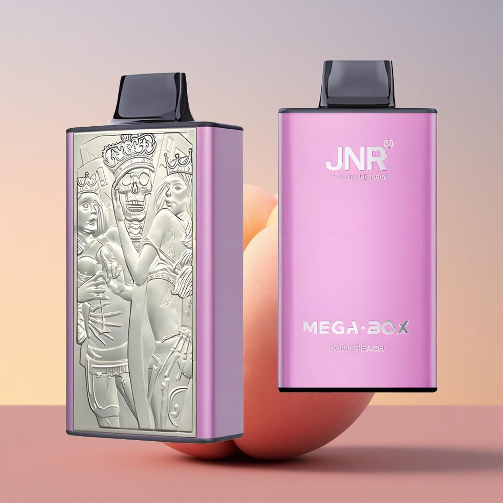 JNR Mega Box 25000 Sočna Breskva 30ml Dual Mesh