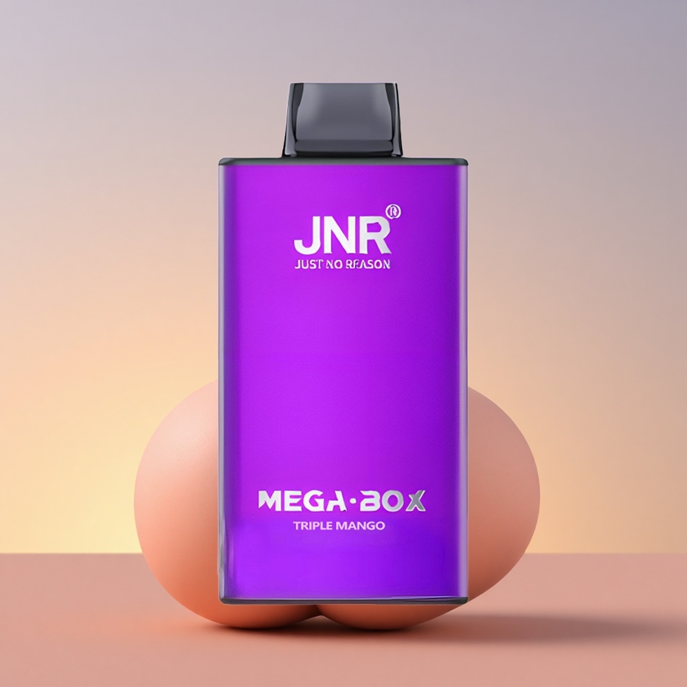 JNR Mega Box 25000 Trojni Mango z Dvojnim Jedrom in Hitrim Polnjenjem
