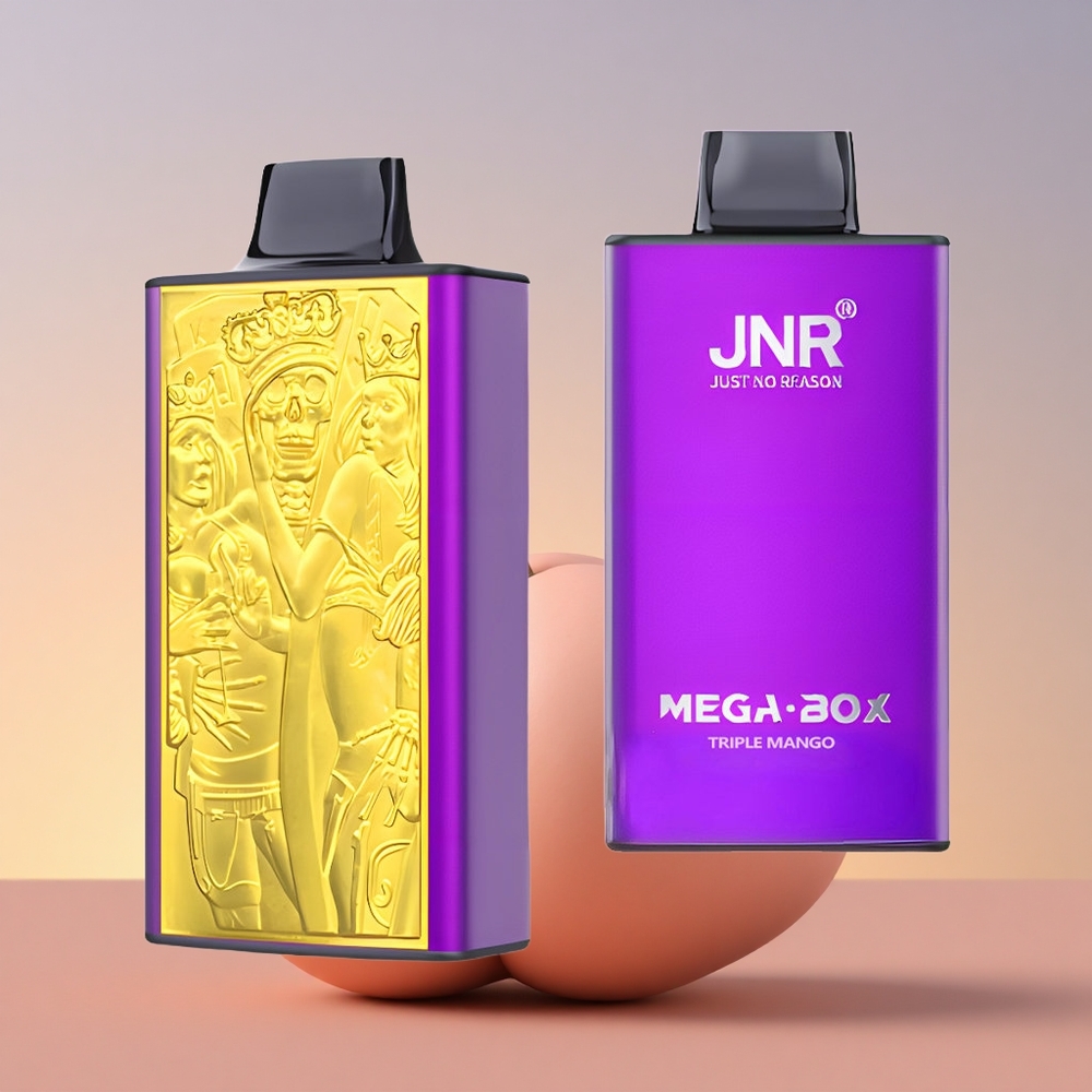 JNR Mega Box 25000 Trojni Mango z Dvojnim Jedrom in Hitrim Polnjenjem